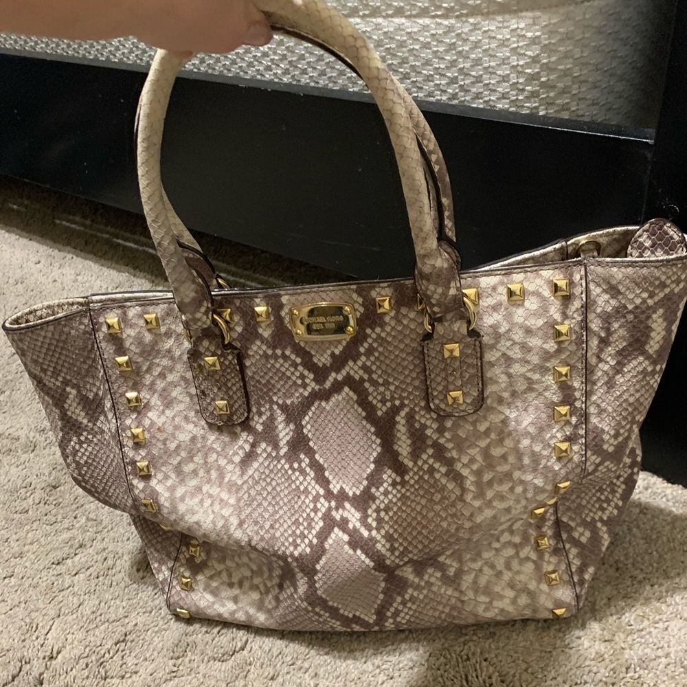 Snakeskin Michael kors purse